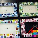 馬賽克磁磚4x6相框DIY材料包((購買20份以上每份特價125元) B220[B220]
