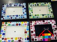 馬賽克磁磚4x6相框DIY材料包((購買20份以上每份特價125元) B220